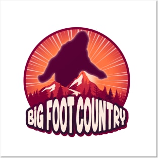 Big Foot Country Posters and Art